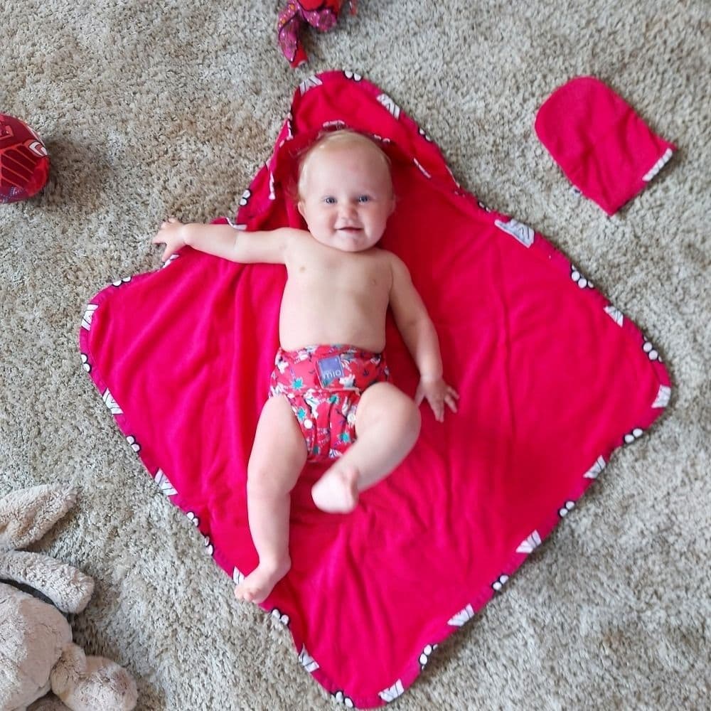 Baby Towel and Glove