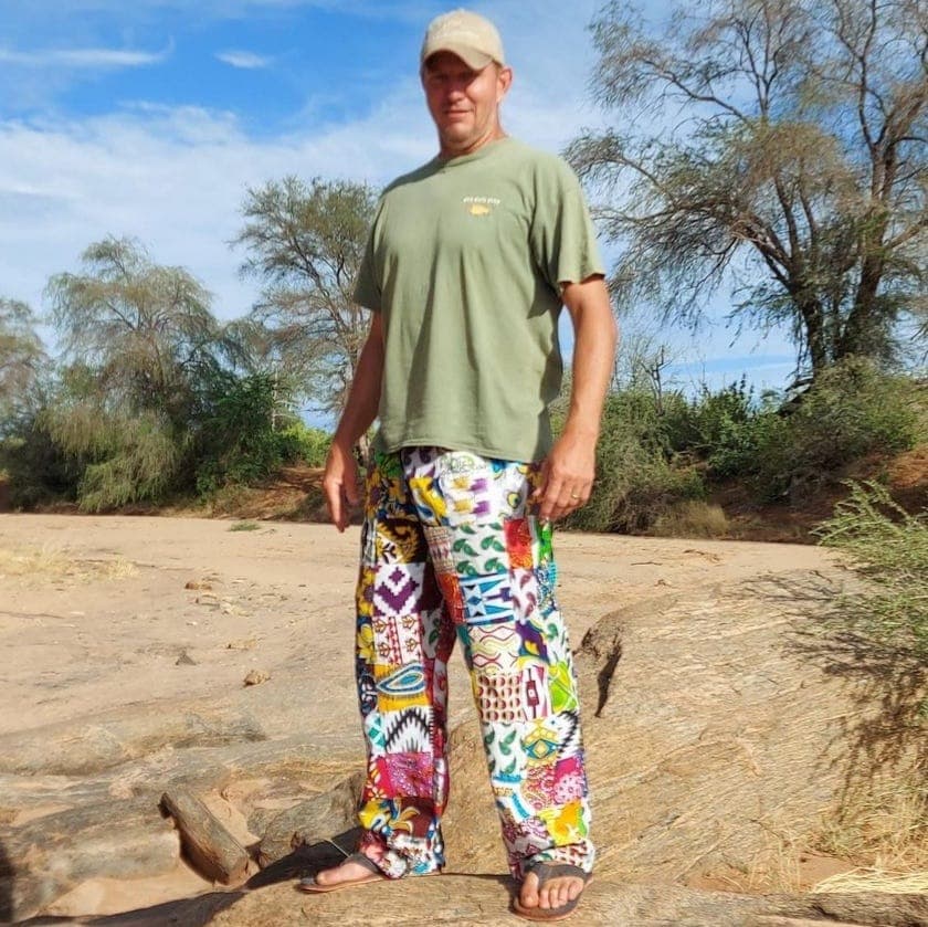 Kids Patched Trousers
