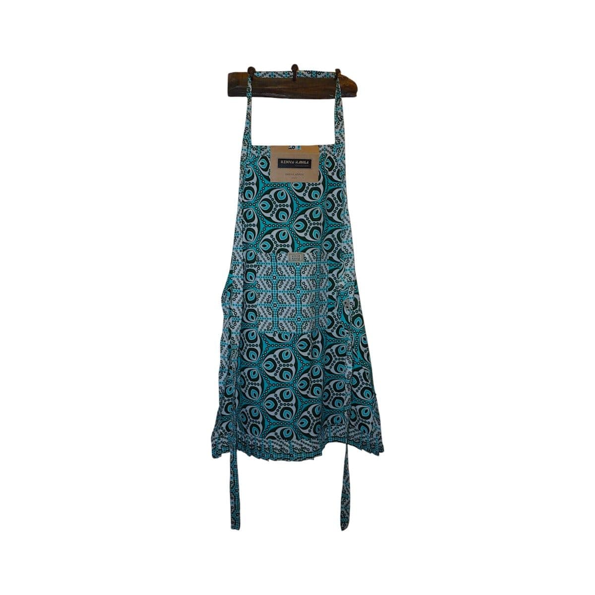 Kanga Apron frilled