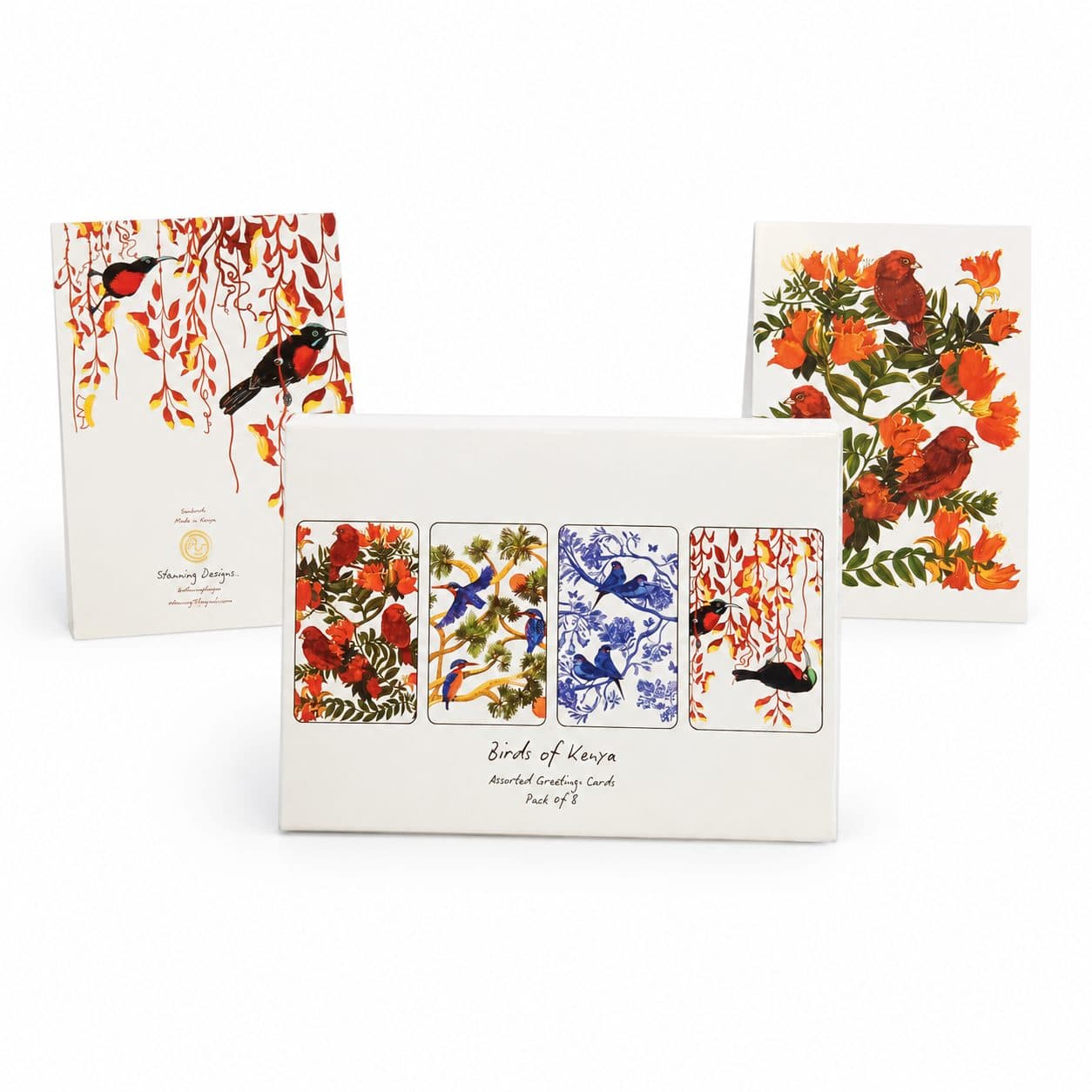 Birds of Kenya Cards Pack of 8