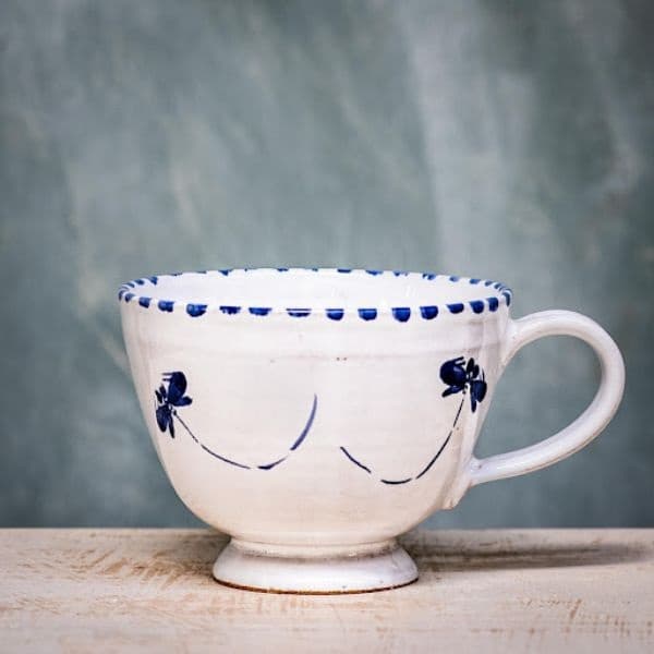 Teacup with Foot-CRTCWF