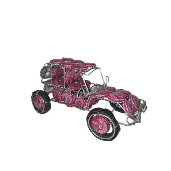 Recycled Bottletop Toy Car