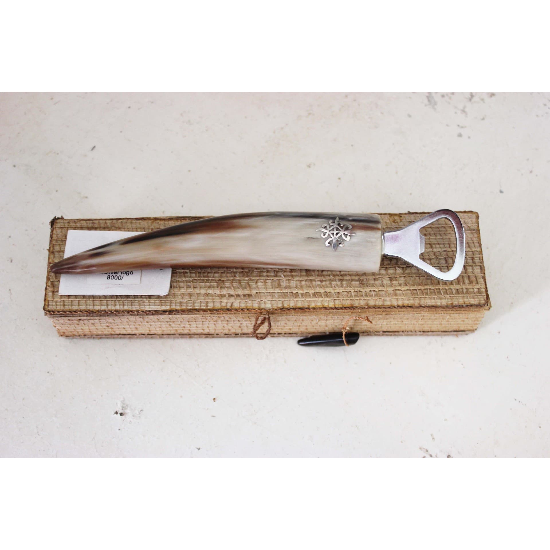 Bottle openers with silver logo