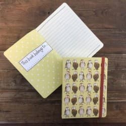 Owls Small Chunky Notebook