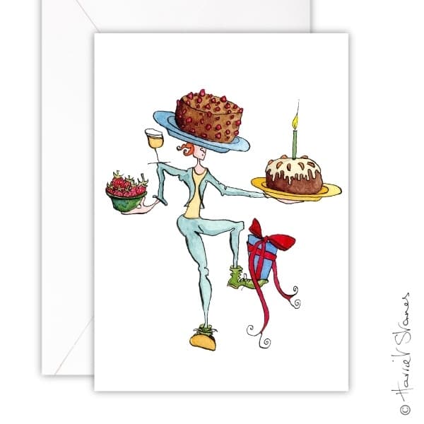 Greeting Card/Balancing Cakes/HS016
