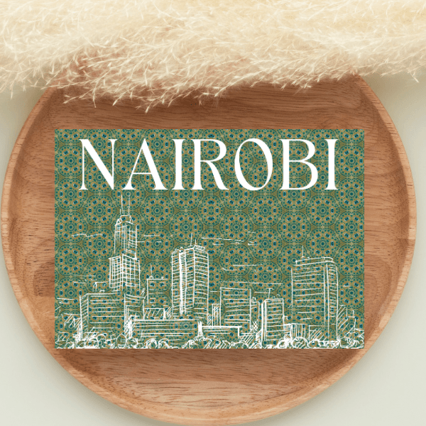Print - Green Nairobi