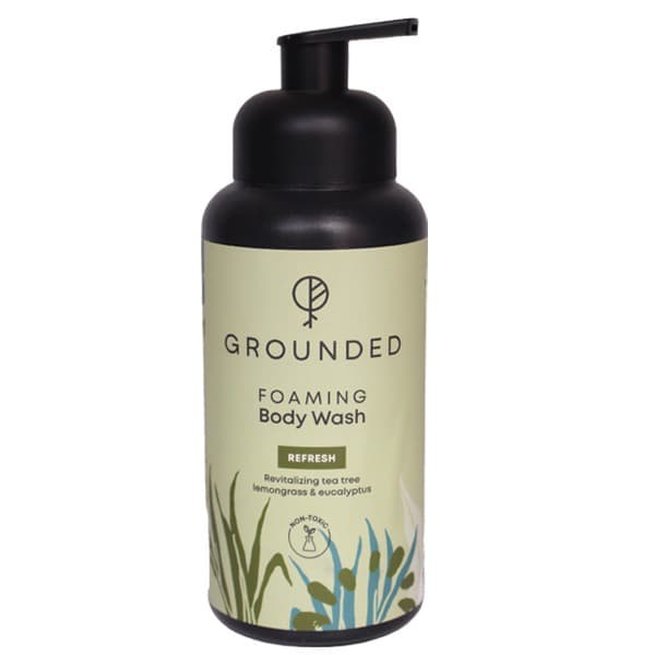 Grounded Foaming Body Wash - Refresh Teatree Eucalyptus Lemongrass500ml