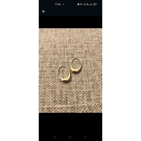 Brass Earring - Simone mini
