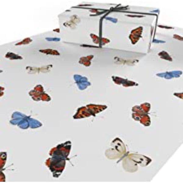 Gift Wrap-English Butterflies Wrapping