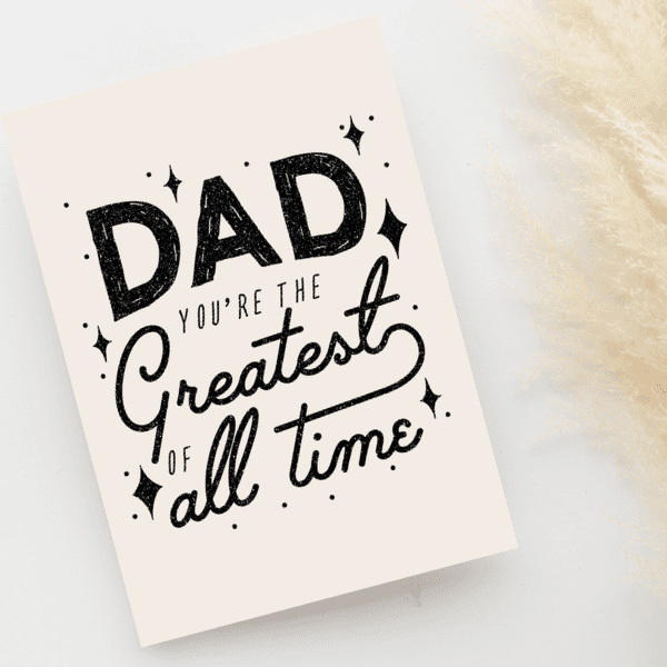 Greeting Card-Greatest Dad