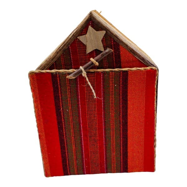 Nativity in a maasai shuka/ L
