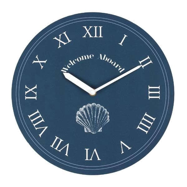 28cm Welcome Aboard Wall Clock
