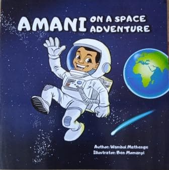 Amani on a space adventure
