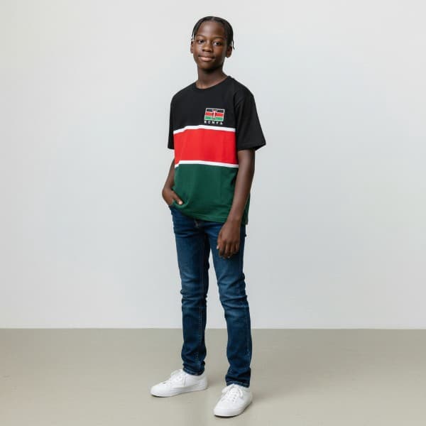 Kids Round Neck Rugby T- Shirt