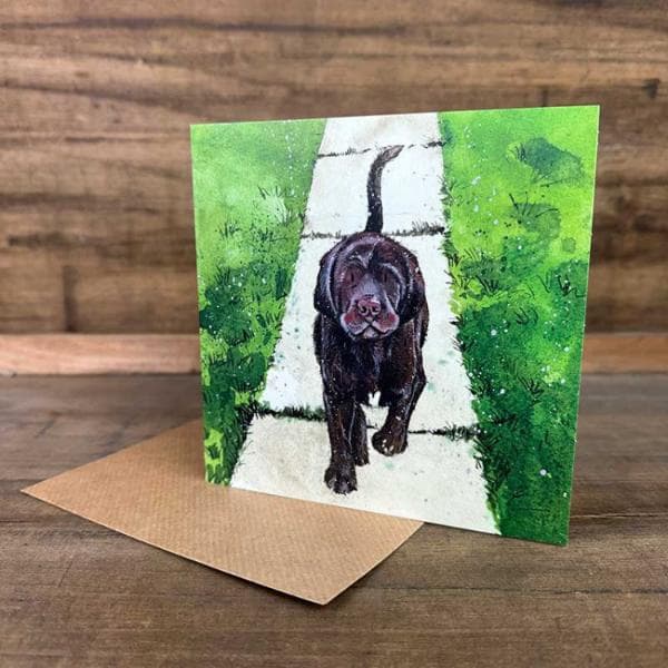 Walking Home Blank Card AC852