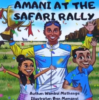 Amani at the Safari Rally