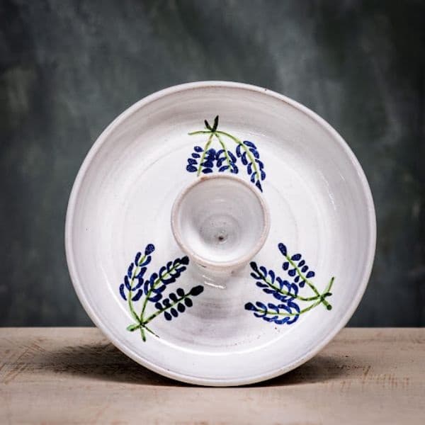 Egg Cup with Plate-FTTECWPST