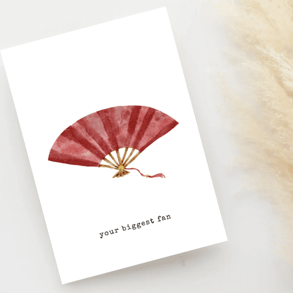 Greeting Card - Your Biggest Fan