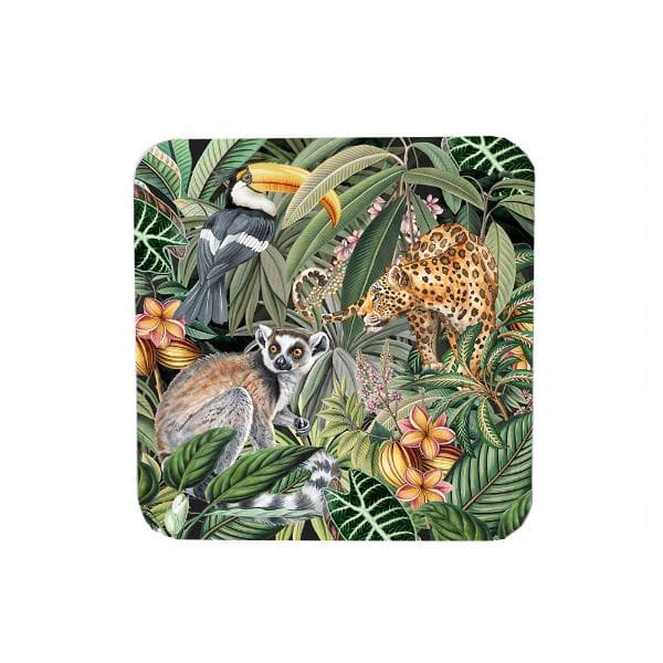 Coasters - Set of 6 - Africa Jungle