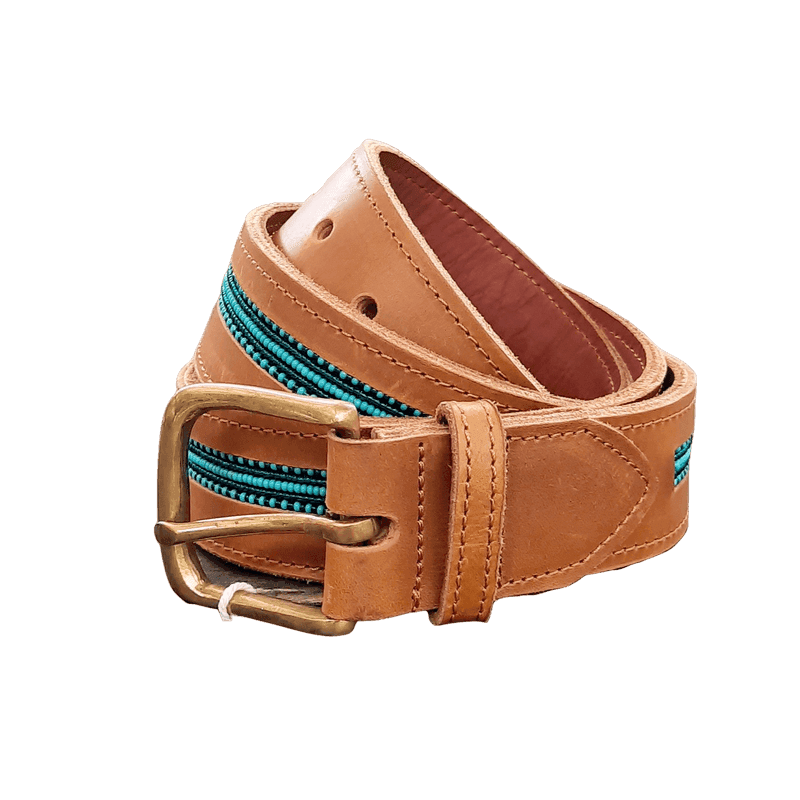 Tembo Line Belt - Cognac/ TLB-C