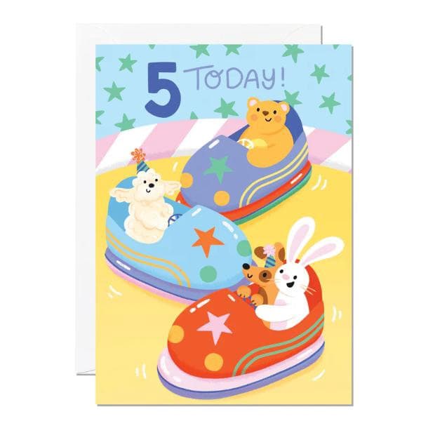 5th Birthday Bumper Cars C313