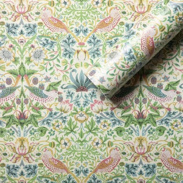 William Morris Strawberry Thief Spring Wrapping paper