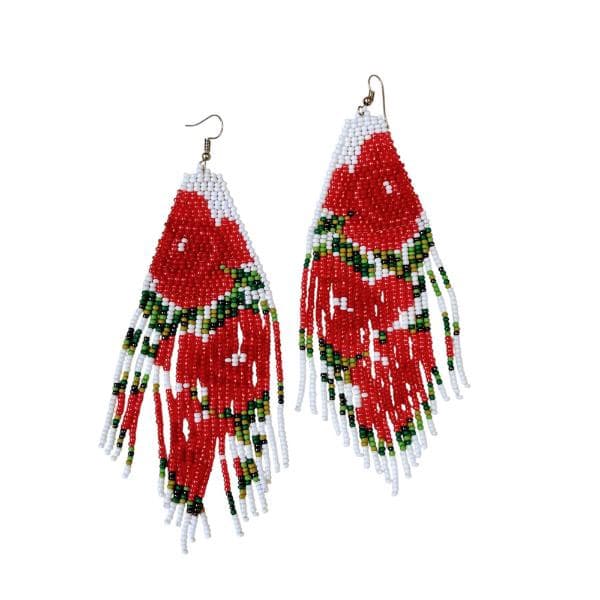 Earrings - Rose